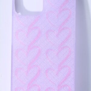 Cute iPhone 14 case with Hearts Cute design flexible case New!